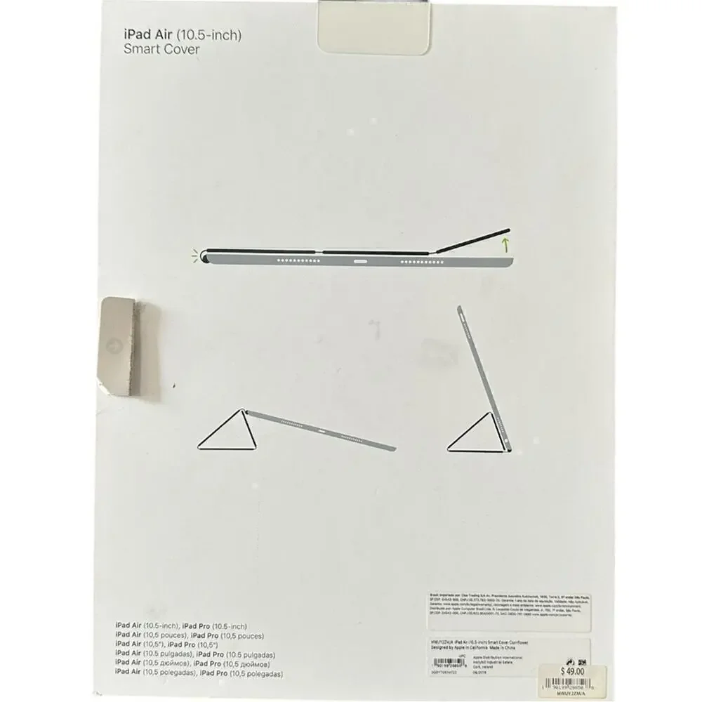 Apple Genuine OEM Cornflower Blue Smart Cover for iPad Air Pro 10.5